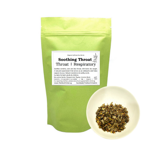 Soothing Throat Tea Herbal Blend (Caffeine Free)